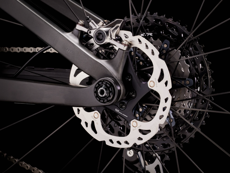 Trek Top Fuel 9.9 XTR Full Suspension Carbon Mountain Bike 2023 in Raw Carbon-9